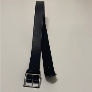 Boston Leather Black Belt